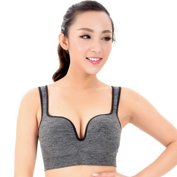 bras color fashion women's cotton sports bra seamless ladies active deep v yoga running push up plus size vest fitness, Red;black
bras color fashion women's cotton sports bra seamless ladies active deep v yoga running push up plus size vest fitness, Red;black