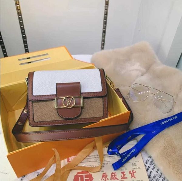 bags brand r bag luxury handles m55073 cross mini iconic dauphine handbag shoulder shoulder totes bag body messenger handbags clu