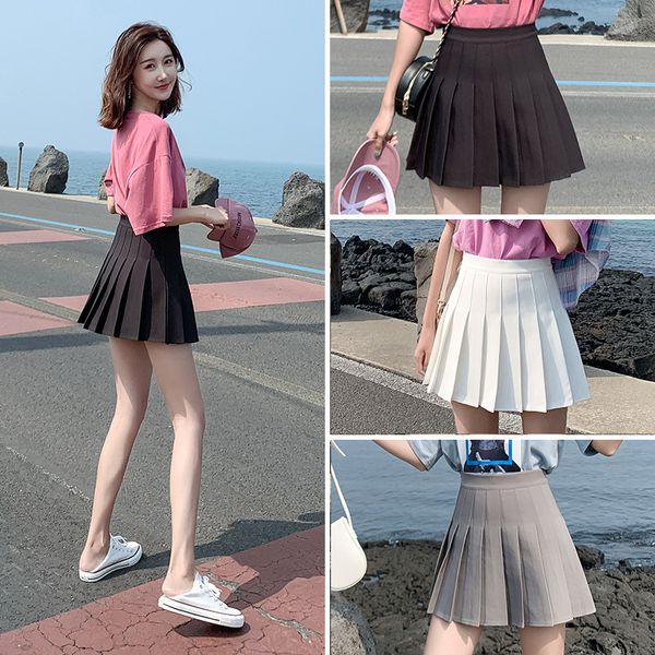 skirts pleated skirt women's 2021 summer grey versatile black high waist a-shaped white skirt, spring and autumn
skirts pleated skirt women's 2021 summer grey versatile black high waist a-shaped white skirt, spring and autumn