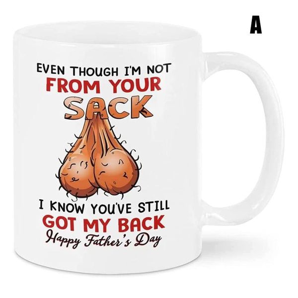 mugs ceramic mug for father's day gift even though i'm not from your sack funny coffee tea cup 350ml sasi
mugs ceramic mug for father's day gift even though i'm not from your sack funny coffee tea cup 350ml sasi