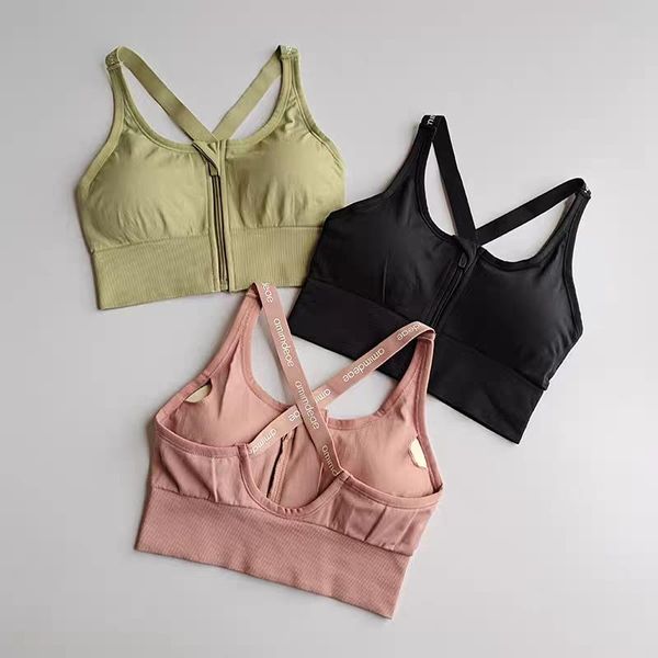 women zipper sports bra quick dry padded shockproof gym fitness running sport brassiere push up bras crop yoga outfit
women zipper sports bra quick dry padded shockproof gym fitness running sport brassiere push up bras crop yoga outfit