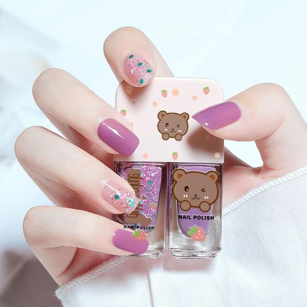 nail polish two-colors water-based baking tearable varnishes lacquer for art decoration diy manicure supplies
nail polish two-colors water-based baking tearable varnishes lacquer for art decoration diy manicure supplies