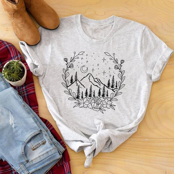 short aesthetic floral mountains nature womens t shirts stylish camping outdoor summer sleeve graphic hiking tee top, White
short aesthetic floral mountains nature womens t shirts stylish camping outdoor summer sleeve graphic hiking tee top, White