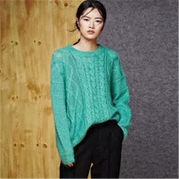 100% hand made wool knit women fashion solid oneck loose thin pullover sweater white 4color customized women's sweaters, White;black
100% hand made wool knit women fashion solid oneck loose thin pullover sweater white 4color customized women's sweaters, White;black