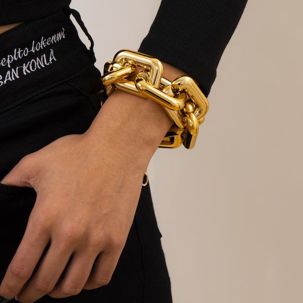 beaded, strands 2021 thick miami curb cuban lock pendant bracelets bangles punk metal charm chain for women men fashion jewelry, Black
beaded, strands 2021 thick miami curb cuban lock pendant bracelets bangles punk metal charm chain for women men fashion jewelry, Black