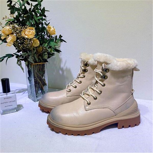 boots winter women's fashion heightened thick-soled round head fur one-piece high-heel leather warm cross-lace snow, Black
boots winter women's fashion heightened thick-soled round head fur one-piece high-heel leather warm cross-lace snow, Black