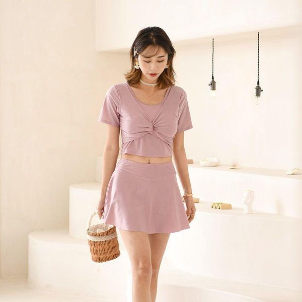 one-piece suits women swimwear split spring cover meat conservative two-piece 2021 student girl korean breast gathered swimsuit
one-piece suits women swimwear split spring cover meat conservative two-piece 2021 student girl korean breast gathered swimsuit