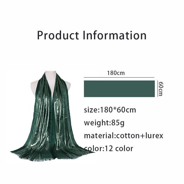 scarves glitter hijabs scarf women tassels shimmer silver shawls soft muslim plain wraps pashmina cotton headband 1pc retail, Blue;gray
scarves glitter hijabs scarf women tassels shimmer silver shawls soft muslim plain wraps pashmina cotton headband 1pc retail, Blue;gray