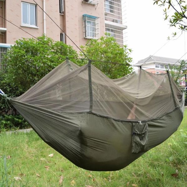 outdoor games & activities parachute cloth widened dual-purpose high-strength nylon high-powered hammock with mosquito net
outdoor games & activities parachute cloth widened dual-purpose high-strength nylon high-powered hammock with mosquito net