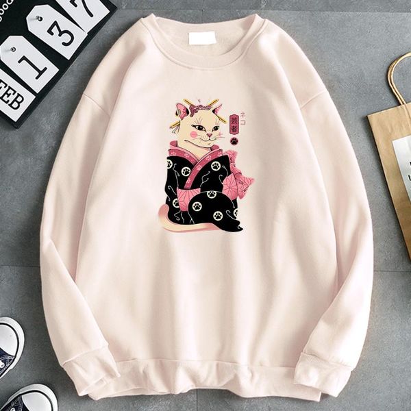 men's hoodies & sweatshirts catana ukiyoe style cat cartoon print oversize fashion men punk hoody harajuku vintage gym clothing, Black
men's hoodies & sweatshirts catana ukiyoe style cat cartoon print oversize fashion men punk hoody harajuku vintage gym clothing, Black