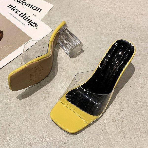 high heel slippers women fashion transparent big size designer sandals shoes summer slides ladies, Black
high heel slippers women fashion transparent big size designer sandals shoes summer slides ladies, Black
