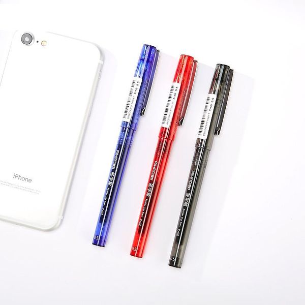 gel pens 6 pcs 0.5mm ballpoint color ink roller ball black blue red pen stationery office accessories school supplies canetas fb657
gel pens 6 pcs 0.5mm ballpoint color ink roller ball black blue red pen stationery office accessories school supplies canetas fb657