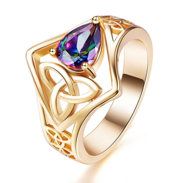wedding rings fashion water drop crystal for women zircon trendy rose gold color gifts, Slivery;golden
wedding rings fashion water drop crystal for women zircon trendy rose gold color gifts, Slivery;golden