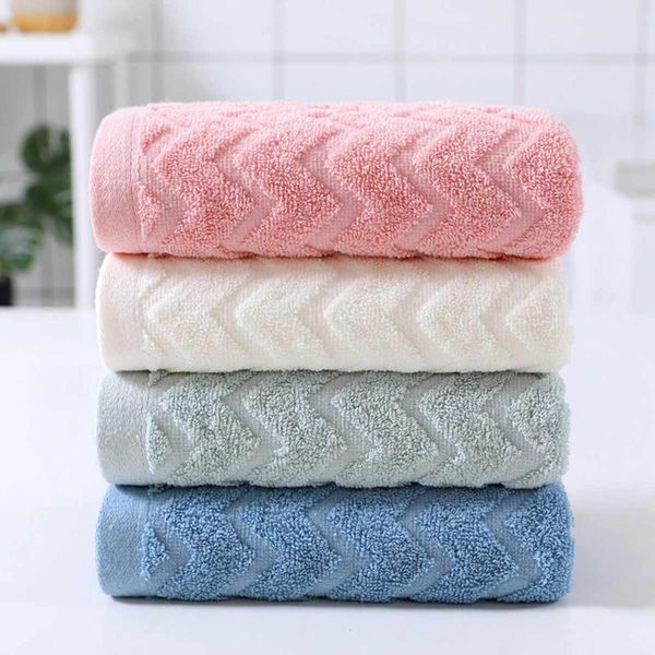 towel 4 colors beautiful ripple cotton high absorbent soft breathable household bath face 34x74cm
towel 4 colors beautiful ripple cotton high absorbent soft breathable household bath face 34x74cm