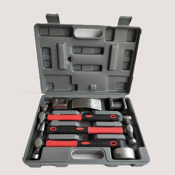 hand tools 7 pcs yellow-black handle, red-black forged sheet metal tool for auto repair
hand tools 7 pcs yellow-black handle, red-black forged sheet metal tool for auto repair