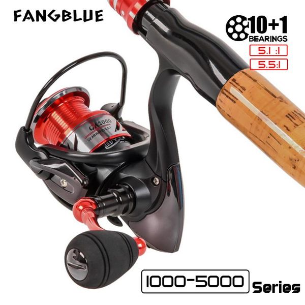 10+1bb 5.5:1 spinning fishing reel wheel 1000-5000 series cnc spool eva handle knob carp accessories for bass baitcasting reels
10+1bb 5.5:1 spinning fishing reel wheel 1000-5000 series cnc spool eva handle knob carp accessories for bass baitcasting reels