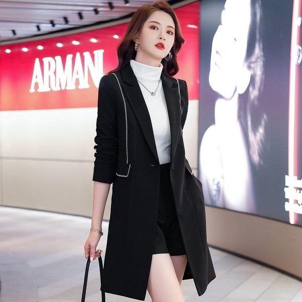 women's suits & blazers women 2021 autumn slim jacket long sleeve blazer d011, White;black
women's suits & blazers women 2021 autumn slim jacket long sleeve blazer d011, White;black