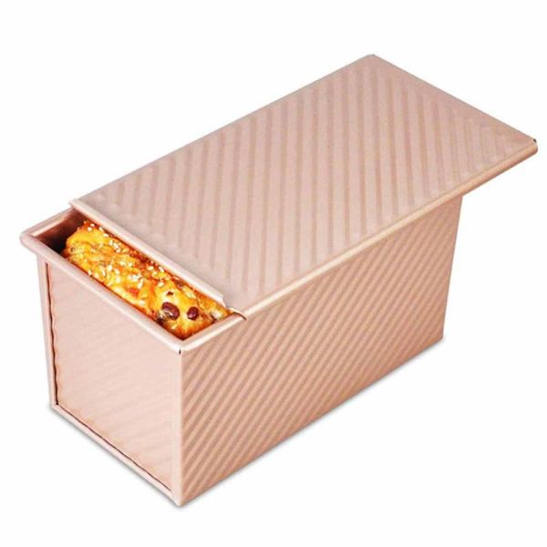 storage bottles & jars baking toast pan with lid loaf champagne non-stick aluminum alloy mold boxes
storage bottles & jars baking toast pan with lid loaf champagne non-stick aluminum alloy mold boxes