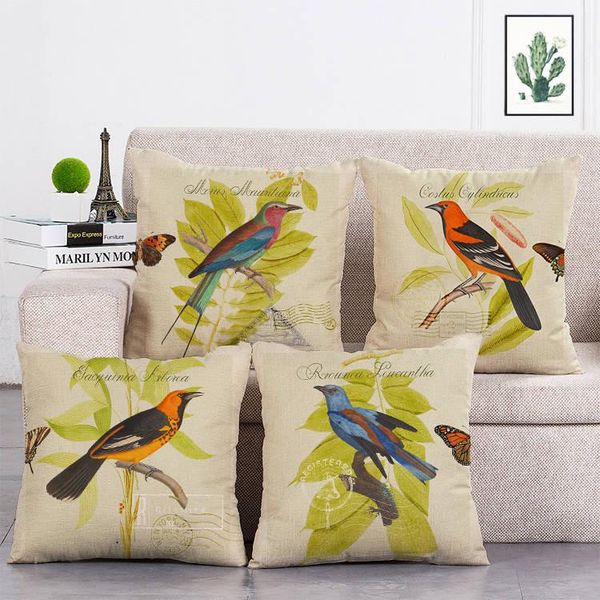 retro birds print cushion set 45*45cm cover linen throw pillow car home decoration decorative pillowcase t342 cushion/decorative
retro birds print cushion set 45*45cm cover linen throw pillow car home decoration decorative pillowcase t342 cushion/decorative
