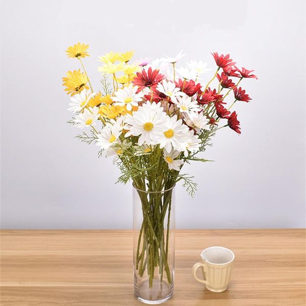 decorative flowers & wreaths 2/5 branch silk artificial little daisy gerbera chamomile holland chrysanthemum wedding home fall decorations f
decorative flowers & wreaths 2/5 branch silk artificial little daisy gerbera chamomile holland chrysanthemum wedding home fall decorations f