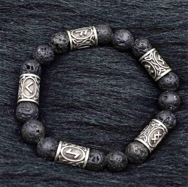 charm bracelets drop viking runes jewelry vintage amulet lava stone bracelet for men women accessories runas vikingas bangle, Golden;silver
charm bracelets drop viking runes jewelry vintage amulet lava stone bracelet for men women accessories runas vikingas bangle, Golden;silver