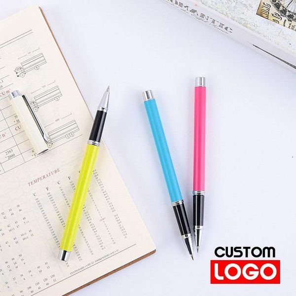 gel pens fashion metal pen private custom logo couple text lettering signature gift student stationery three colors optional
gel pens fashion metal pen private custom logo couple text lettering signature gift student stationery three colors optional