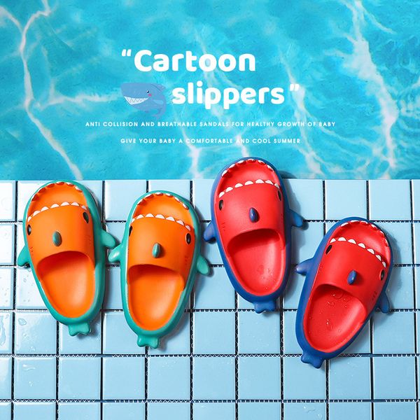 Three-dimensional Shark Two-color Eva Sandals Children Slippers Summer Household Baby Parent-child Non-slip Soft Bottom KF08, 07
Three-dimensional Shark Two-color Eva Sandals Children Slippers Summer Household Baby Parent-child Non-slip Soft Bottom KF08, 07