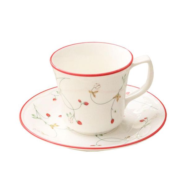 cups & saucers milk coffee cup bone ceramic saucer set strawberry embossed red line retro tazas vintage household products ef50cs
cups & saucers milk coffee cup bone ceramic saucer set strawberry embossed red line retro tazas vintage household products ef50cs