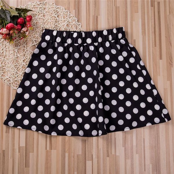 skirts women summer korean style mini retro elastic waist party clubwear sweet skirt, Black