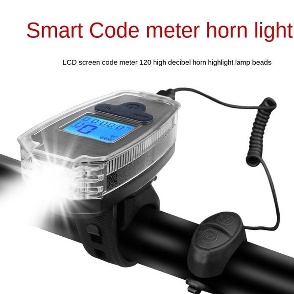 bicycle code meter with horn light charging wireless satch headlight cycling lighting equipment bike lights
bicycle code meter with horn light charging wireless satch headlight cycling lighting equipment bike lights