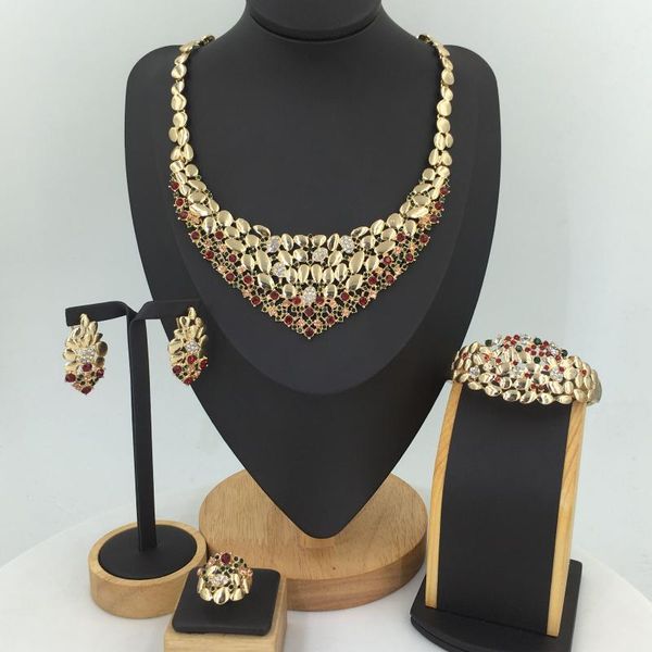earrings & necklace sell brazilian jewelry set dubai fashion gold women wholesale big fhk12060, Silver
earrings & necklace sell brazilian jewelry set dubai fashion gold women wholesale big fhk12060, Silver