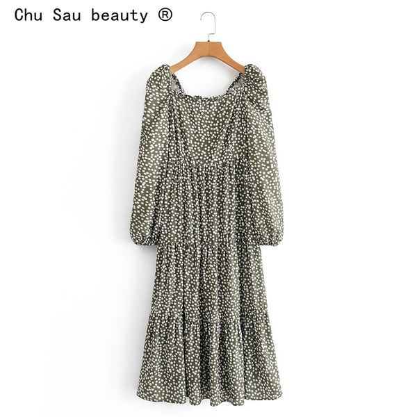 spring autumn slim vintage polka dot print square neck long sleeve ankel dresses women 210508, Black;gray
spring autumn slim vintage polka dot print square neck long sleeve ankel dresses women 210508, Black;gray