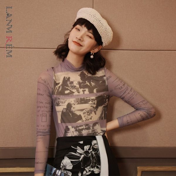 summer turtleneck print mesh t-shirt women original design slim was thin butterfly sleeve fashion tide pf473 210507, White
summer turtleneck print mesh t-shirt women original design slim was thin butterfly sleeve fashion tide pf473 210507, White