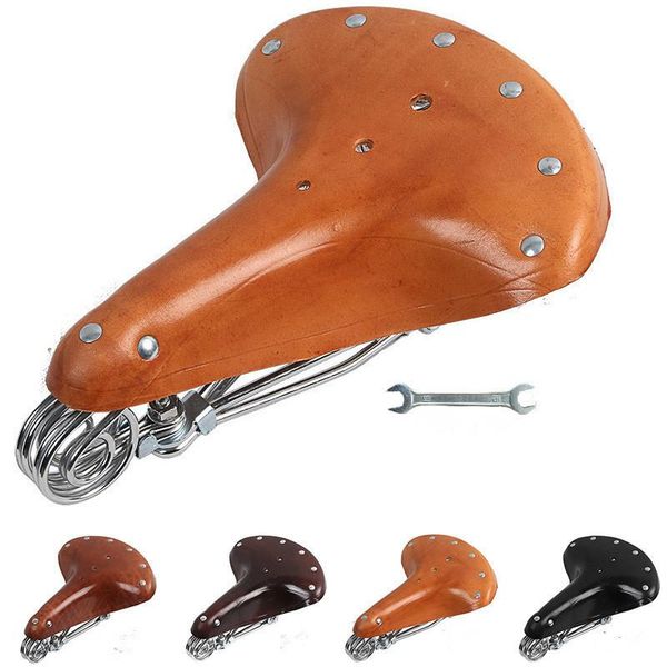 bike saddles bicycle leather saddle genuine three spring cushion retro bag accessories riding equipment
bike saddles bicycle leather saddle genuine three spring cushion retro bag accessories riding equipment
