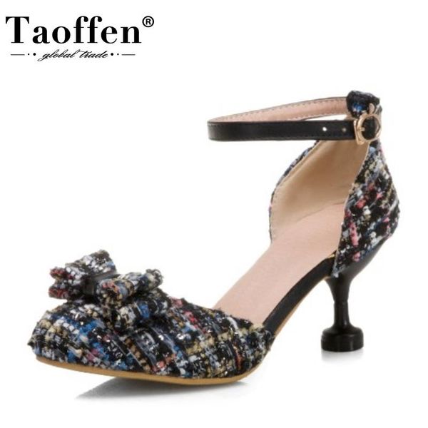 taoffen women sandals shoes stylish metal buckle platform fashion bowknot casual footwear size 34-43, Black
taoffen women sandals shoes stylish metal buckle platform fashion bowknot casual footwear size 34-43, Black