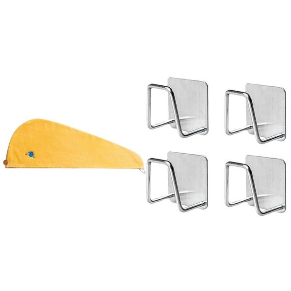 shower caps 1x hair drying cap women super absorbent quick-drying yellow & 4pcs sponge holders,strong adhesion rustproof
shower caps 1x hair drying cap women super absorbent quick-drying yellow & 4pcs sponge holders,strong adhesion rustproof