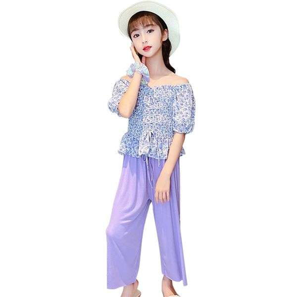 children clothes floral tshirt + pants girls clothing casual style costume for girl summer children's tracksuit 6 8 10 12 14 210528, White
children clothes floral tshirt + pants girls clothing casual style costume for girl summer children's tracksuit 6 8 10 12 14 210528, White