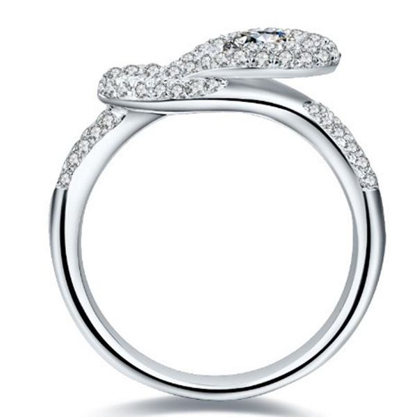 cluster rings forever love 0.45ct sweet quality credible ring solid 14k white gold will never fade women wedding romantic jewelry, Golden;silver
cluster rings forever love 0.45ct sweet quality credible ring solid 14k white gold will never fade women wedding romantic jewelry, Golden;silver