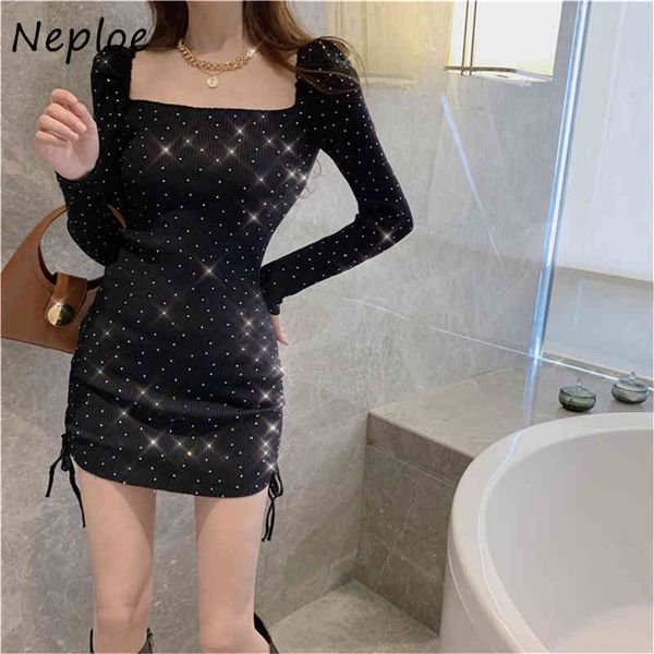 neploe square collar clavicle exposed dress women high waist hip a line vestidos temperament dot long sleeve robe spring 210423, Black;gray
neploe square collar clavicle exposed dress women high waist hip a line vestidos temperament dot long sleeve robe spring 210423, Black;gray
