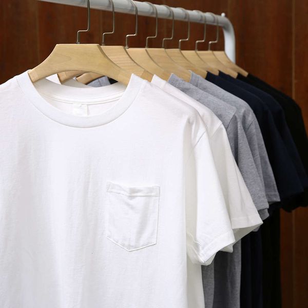 t-shirts short sleeve pocket pure cotton loose tide brand t-shirt simple solid color bottom coat men's shirt gac3, White;black
t-shirts short sleeve pocket pure cotton loose tide brand t-shirt simple solid color bottom coat men's shirt gac3, White;black