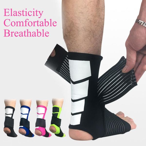 ankle support 1pcs sport sleeve elastic bandage pressure safety running basketball brace compression straps, Blue;black
ankle support 1pcs sport sleeve elastic bandage pressure safety running basketball brace compression straps, Blue;black