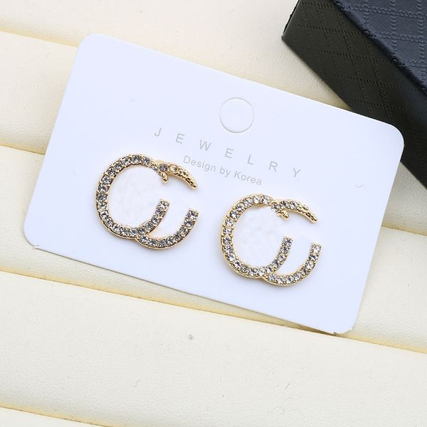s925 women charm rhinestone stud fashion classic letter earring simple style outdoor travel ear drop wedding bridal gift, Golden;silver
s925 women charm rhinestone stud fashion classic letter earring simple style outdoor travel ear drop wedding bridal gift, Golden;silver