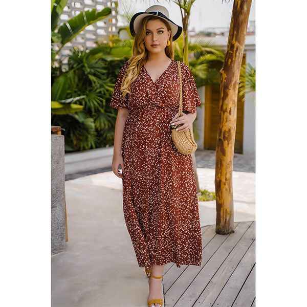 factorypwb5 sleeve floral dress 2021 summer short new fashion ruffle v-neck slim waist chiffon long skirt, Black;gray
factorypwb5 sleeve floral dress 2021 summer short new fashion ruffle v-neck slim waist chiffon long skirt, Black;gray