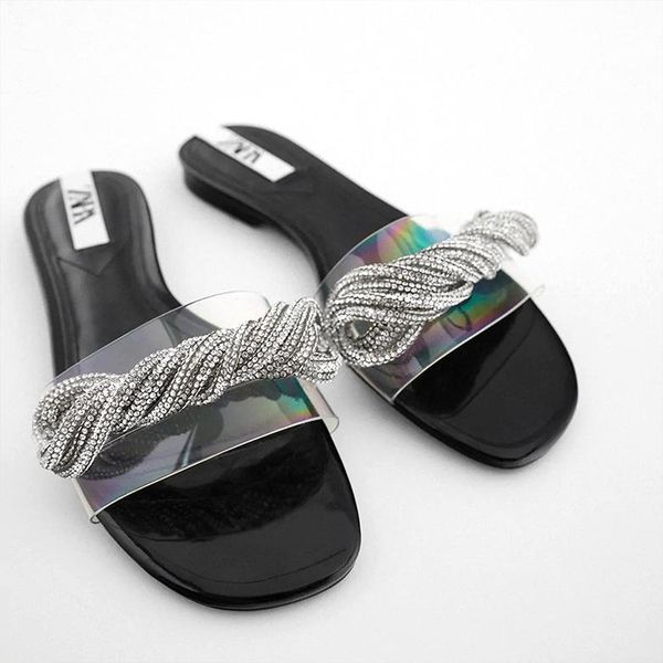 sandals summer flat women's slippers transparent women shoes comfortable light beach zapatillas mujer, Black
sandals summer flat women's slippers transparent women shoes comfortable light beach zapatillas mujer, Black