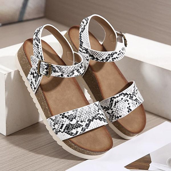 sandals summer women snake platform heels wooden cut sole sandal peep toe beach party ladies buckle shoes zapatos trend, Black
sandals summer women snake platform heels wooden cut sole sandal peep toe beach party ladies buckle shoes zapatos trend, Black