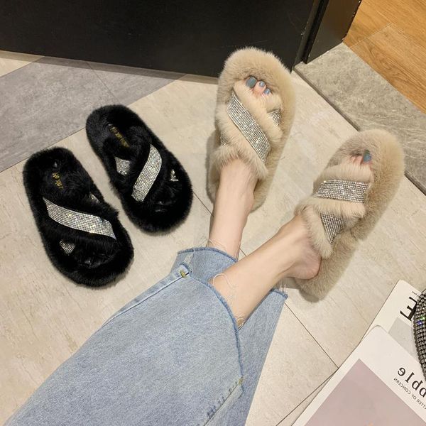 slippers home women's slides fur shoes flock fashion pantofle low jelly flip flops massage plush luxury 2021 soft flat glitter, Black
slippers home women's slides fur shoes flock fashion pantofle low jelly flip flops massage plush luxury 2021 soft flat glitter, Black