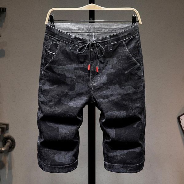 summer men's black camouflage print jeans shorts fashion straight slim micro-bomb vintage male denim short, White;black
summer men's black camouflage print jeans shorts fashion straight slim micro-bomb vintage male denim short, White;black
