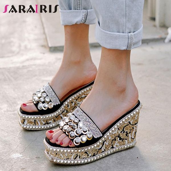fashion female crystal casual beach outdoor pumps 2021 summer women platform wedges high heels shoes woman dress, Black
fashion female crystal casual beach outdoor pumps 2021 summer women platform wedges high heels shoes woman dress, Black
