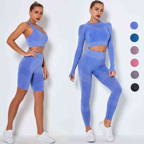 gym set women seamless 2pcs yoga set bra shirts shorts pant high waist fitness running sportswear sports suits workout clothes, White
gym set women seamless 2pcs yoga set bra shirts shorts pant high waist fitness running sportswear sports suits workout clothes, White