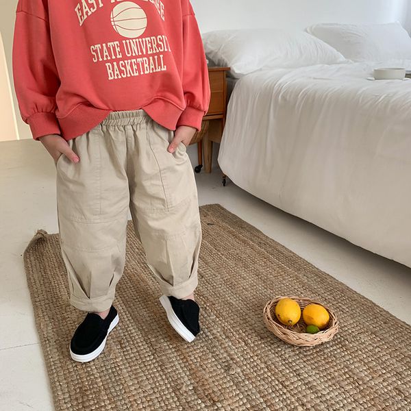 korean style fashion boys loose pantalettes autumn girl 3 colors cargo pants 210508, Blue
korean style fashion boys loose pantalettes autumn girl 3 colors cargo pants 210508, Blue